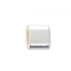 Cuenta pasante 5x6 mm Plata 925 x1