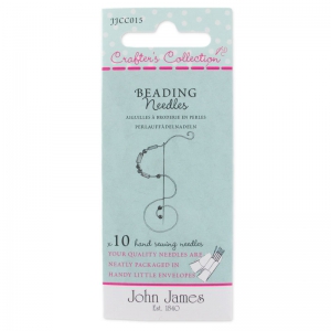 Surtido de agujas para bordado y cuentas tamaño 10-11 y 12 x10