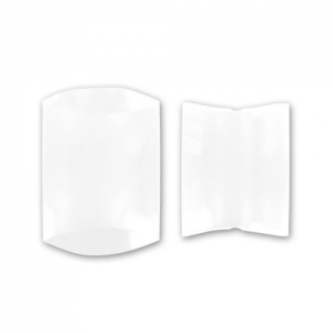 Envase de cartón 7x7.5x2.3 cm Blanco x1