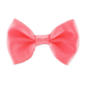 Nudo de satén 37 mm Coral