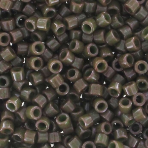 Miyuki Delica 11/0 DB0657 - Dyed Opaque Olive Drab