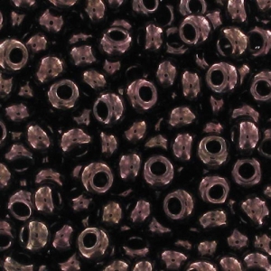 Cuentas de Rocalla Preciosa 9/0, 2,5 mm - Bronce oscuro, 20 g