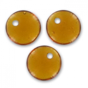 Lentes  6 mm Dark Topaz x50