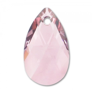 Lágrima PureCrystal 6106 22 mm Crystal Antique Pink x1