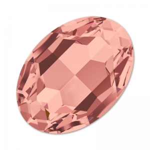 Cabujón PureCrystal 4127 ovalado 30x22 mm Blush Rose x1