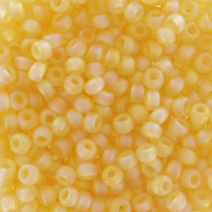 Rocalla Miyuki 11/0 132FR - Tr Light Topaz Mat AB