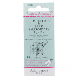 Surtido de agujas para bordado y cuentas tamaño 5 7 y 24 x14