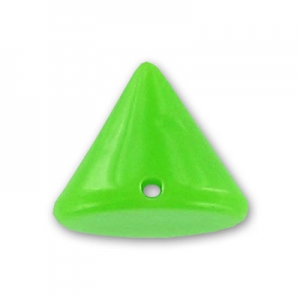 Conos para coser 10 mm Verde Flúor x6