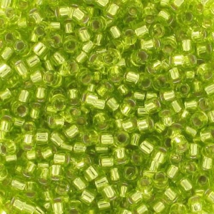 Miyuki Delica 11/0 DB0147 - Silver Lined Chartreuse