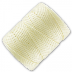 Hilo C-Lon Beading Cord 0,50 mm Vanilla x84m