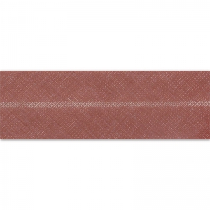 Cinta en poli-algodón 20 mm Rosa viejo  x 1m