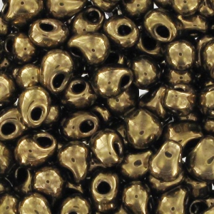 Mini-gotas Miyuki 3.4 mm DP28-0457 - Dark Bronze Met x8g