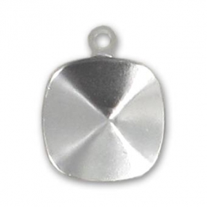 Engaste para pegar PureCrystal 4470 10 mm rodiado 1 anilla