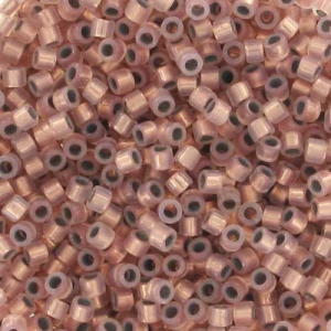 Miyuki Delica 11/0 DB0191 - Opal Copper Lined