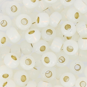 Rocalla Miyuki 6/0 551 - Gilt Lined Opal