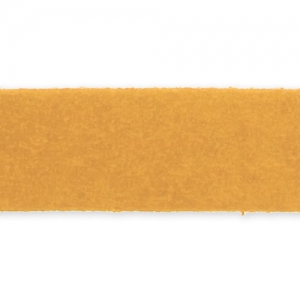 Cordón plano imitación Gamuza 10 mm Naranja x1m