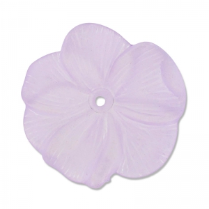 Flor pensamiento 30 mm Light Lila Frosted