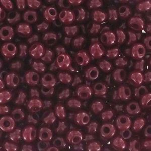 Cuentas de Rocalla Preciosa 11/0 de 2 mm - Burdeos opaco x 20 g