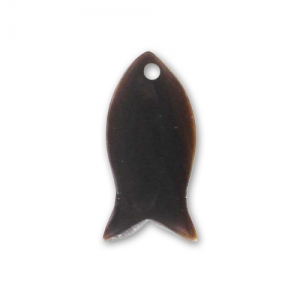 Cequí pescado de cuerno 22 mm Moreno x1