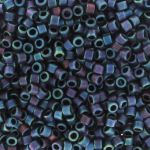 Miyuki Delica 11/0 DB0325 - Mat Metallic Blue Iris