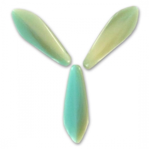 Dagas 5x16 mm Mint/Ivoire x50