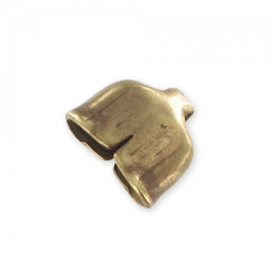 Terminal para cordón 5 mm bronce x1