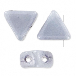 Khéops® par Puca® 6 mm Chalkwhite Blue Grey Ceramic Look x10g