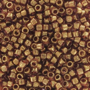 Miyuki Delica 11/0 DB0115 - Dark Topaz Gold Luster