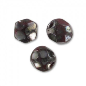 Carillas 4 mm Rojo Opaco Picasso x50