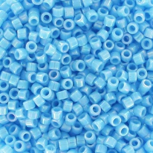 Miyuki Delica 11/0 DB0164 - Opaque Turquoise Blue AB