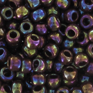 Rocalla Toho 11/0 TO11R406 - Opaque Rainbow Oxblood x8g