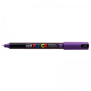 Marcador Posca Punta calibrada extra-fina 0.7 mm Violeta