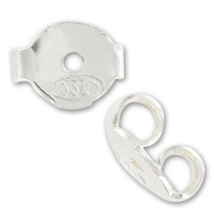 Tuercas para pendientes de Plata 925 x6