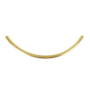 Tubo 112x5 mm Dorado con oro fino x1