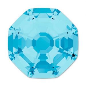 Cabuchón PureCrystal 4678 Solaris  8mm Aquamarine x1