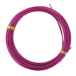 Hilo de Acero 7 hebras 1 mm Fucsia x10 m