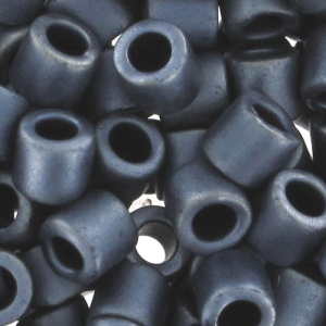 Miyuki Delica 8/0 DBL0301 - Mat Gunmetal