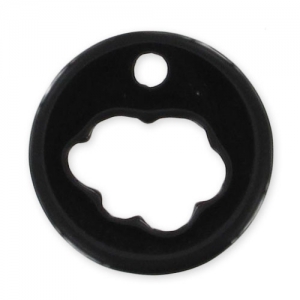 Cequí hueco 18 mm nube Negro x1