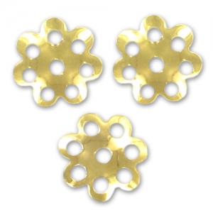 Casquillas ligeras 8,5 mm dorado x45