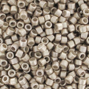 Miyuki Delica 11/0 DB1158 - Galvanized Semi Mat Light Smoky Amethyst x8g