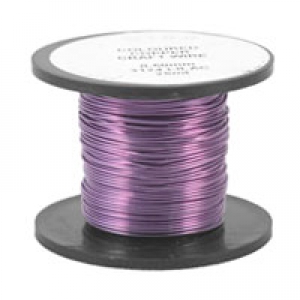 Hilo de cobre 0.50 mm Lilas x 25 m
