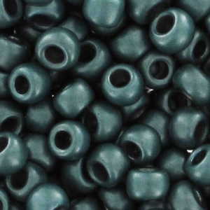 Rocalla Toho 11/0 TO11R519F - Higher Metallic Teal Hematite Mat