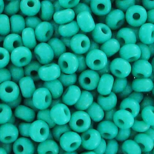 Cuentas de Rocalla Preciosa 11/0 de 2 mm - Verde turquesa x 20 g
