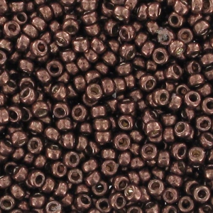 Rocalla Miyuki Duracoat 15/0 4213 - Galvanized Dark Mauve x8g