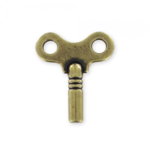 Dije Llave mariposa 22 mm bronce x1
