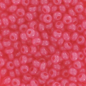 Cuentas de Rocalla Preciosa 11/0 2 mm - Pink Alabaster x20 g