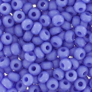 Preciosa Cuentas de Rocalla 9/0 2,5 mm - Azul claro opaco x 20 g