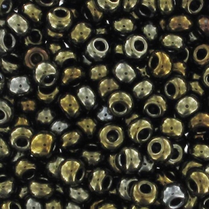 Preciosa Cuentas de rocalla 11/0 2 mm - Iris marrón x20g