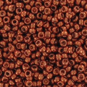 Rocalla Miyuki Duracoat 15/0 4207 - Galvanized Pink Blush x8g