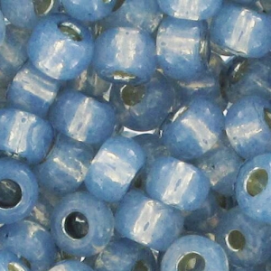 Rocalla Toho 11/0 TO11RPF2102 - PF Silver Lined Milky Montana Blue x8g